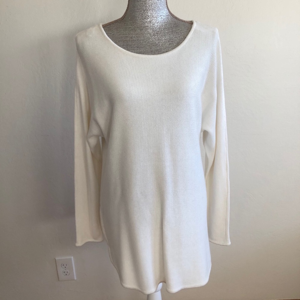 Michael Kors Off White Long Sleeve Sweatshirt